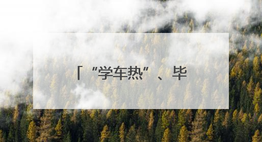 “学车热”、毕业季“焕新” 各地多重优惠助力“考后经济”升温