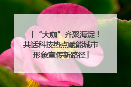 “大咖”齐聚海淀！共话科技热点赋能城市形象宣传新路径