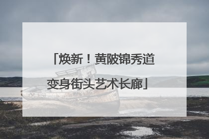 焕新！黄陂锦秀道变身街头艺术长廊