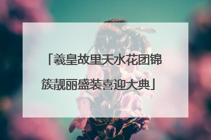 羲皇故里天水花团锦簇靓丽盛装喜迎大典