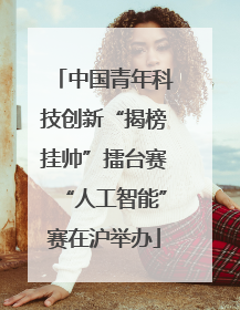 中国青年科技创新“揭榜挂帅”擂台赛“人工智能”赛在沪举办