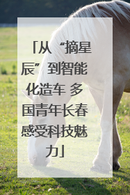 从“摘星辰”到智能化造车 多国青年长春感受科技魅力