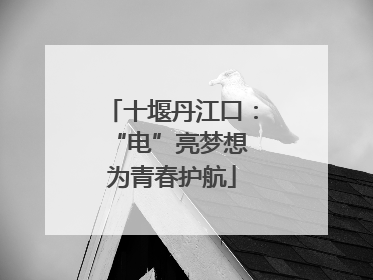 十堰丹江口：“电”亮梦想 为青春护航