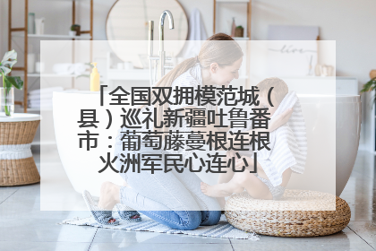 全国双拥模范城（县）巡礼新疆吐鲁番市：葡萄藤蔓根连根 火洲军民心连心
