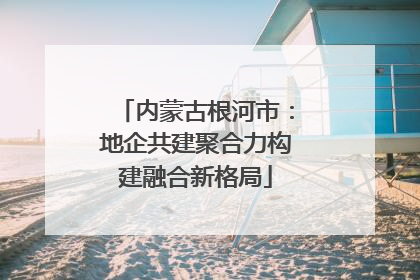 内蒙古根河市：地企共建聚合力构建融合新格局