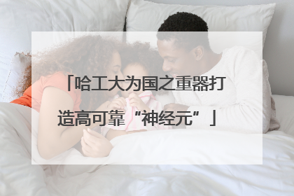 哈工大为国之重器打造高可靠“神经元”