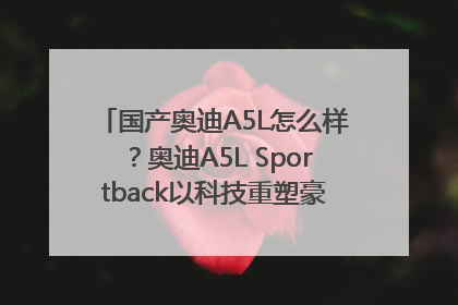国产奥迪A5L怎么样？奥迪A5L Sportback以科技重塑豪华运动轿车市场格局
