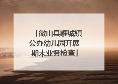微山县驩城镇公办幼儿园开展期末业务检查
