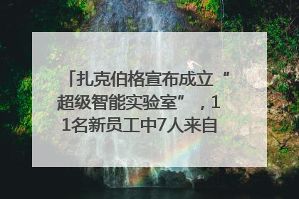 扎克伯格宣布成立“超级智能实验室”，11名新员工中7人来自OpenAI