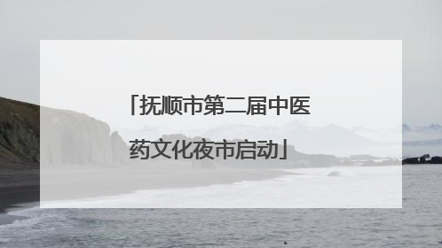 抚顺市第二届中医药文化夜市启动