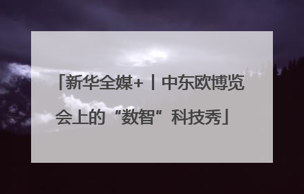 新华全媒+丨中东欧博览会上的“数智”科技秀