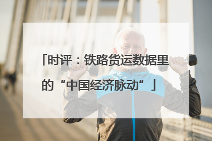 时评：铁路货运数据里的“中国经济脉动”