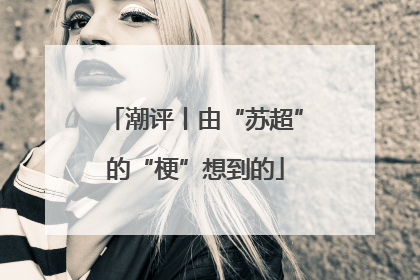 潮评丨由“苏超”的“梗”想到的
