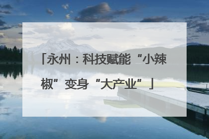 永州：科技赋能“小辣椒”变身“大产业”