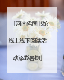 河南省图书馆线上线下阅读活动添彩暑期