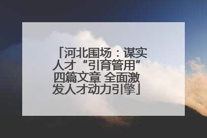 河北围场：谋实人才“引育管用”四篇文章 全面激发人才动力引擎