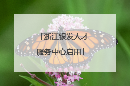 浙江银发人才服务中心启用
