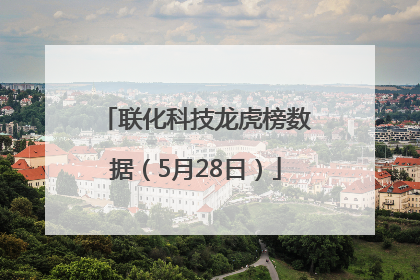 联化科技龙虎榜数据（5月28日）