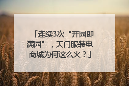 连续3次“开园即满园”，天门服装电商城为何这么火？