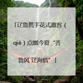 辽鲁携手花式邀客（qiě）点燃今夏“齐鲁风 辽海情”