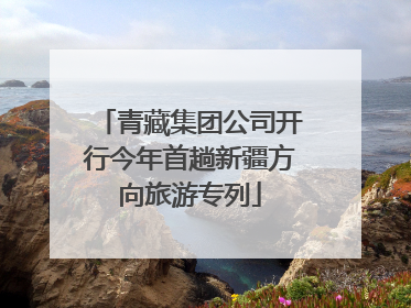 青藏集团公司开行今年首趟新疆方向旅游专列