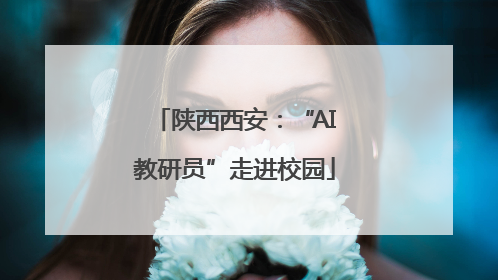 陕西西安：“AI教研员”走进校园